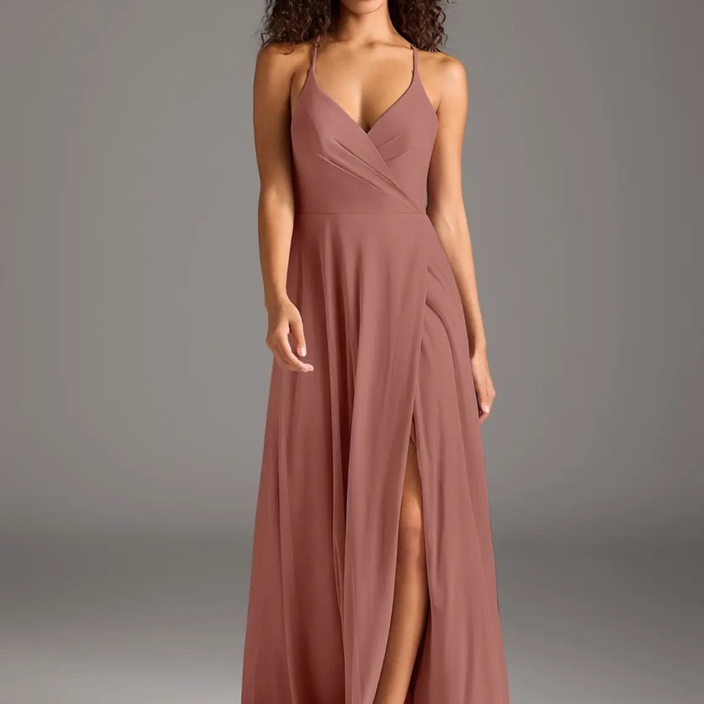 Elegant Mauve Spring Dress/ Evening Gown / Bridesmaid dress
